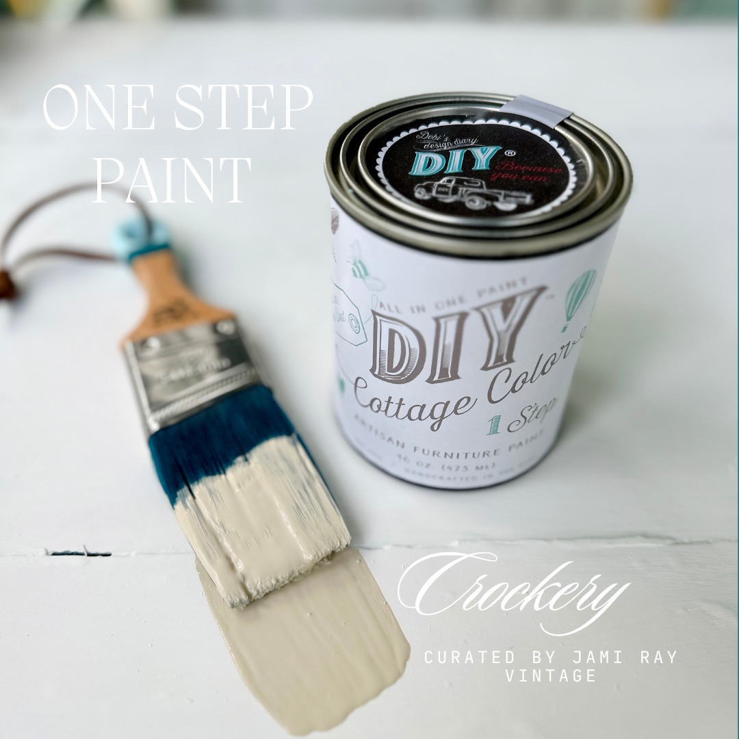 diy/jrv cottage color paint- crockery