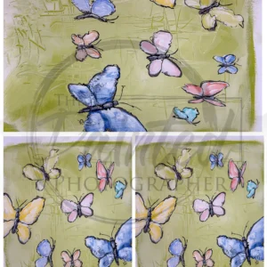 unfold your wings multiple | connie lines & designs | rice paper | A4