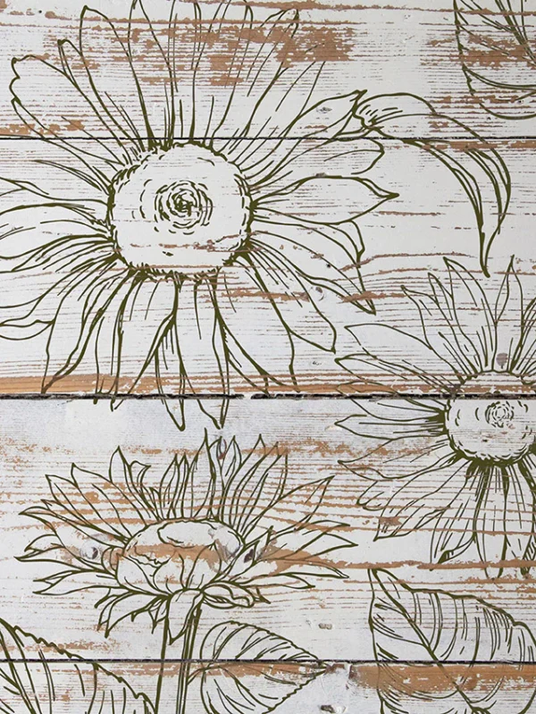 sunflowers | IOD stamp - Image 3