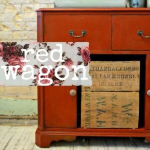 sweet pickins milk paint | red wagon