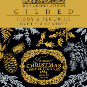 figgy & flourish | IOD gilded transfer