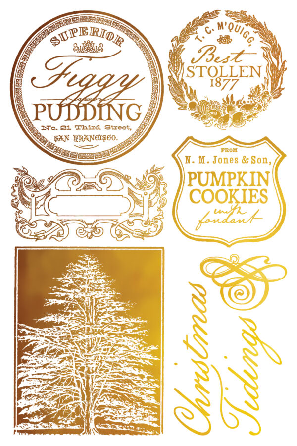 figgy & flourish | IOD gilded transfer - Image 8