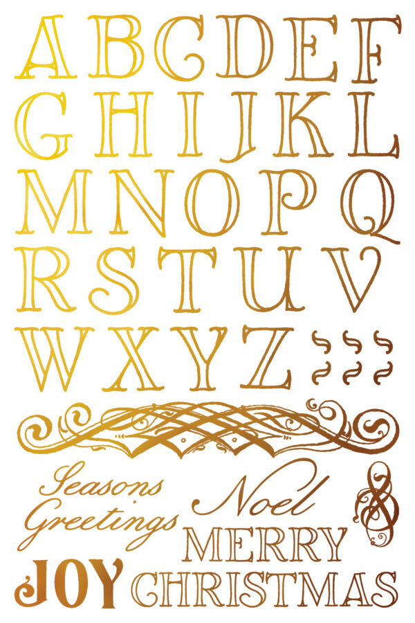 figgy & flourish | IOD gilded transfer - Image 9