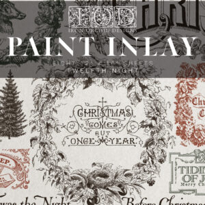 twelfth night | IOD paint inlay