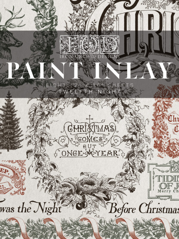 twelfth night | IOD paint inlay