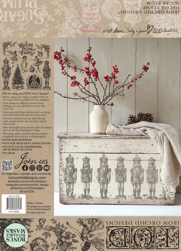 sugar plum | IOD stamp - Image 2