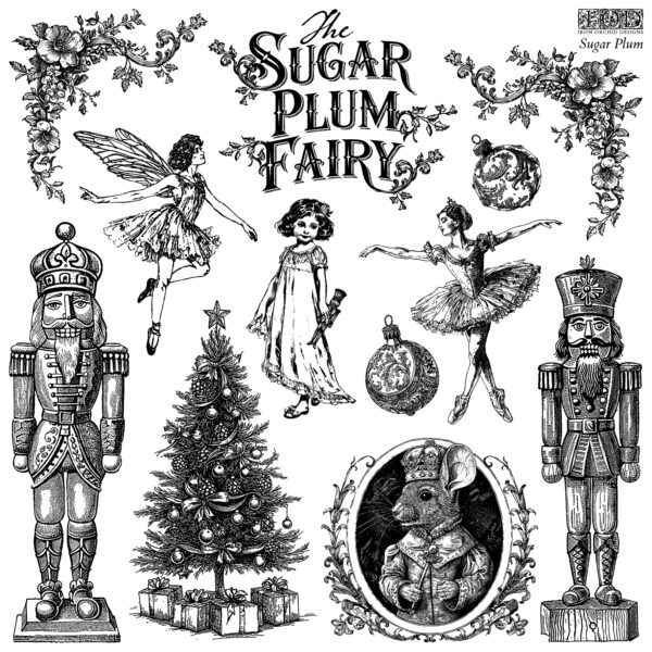 sugar plum | IOD stamp