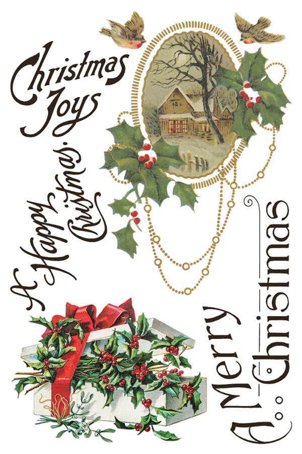 christmas joy | IOD transfer - Image 4
