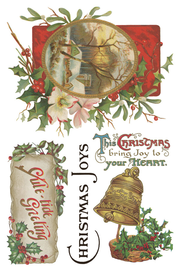 christmas joy | IOD transfer - Image 3