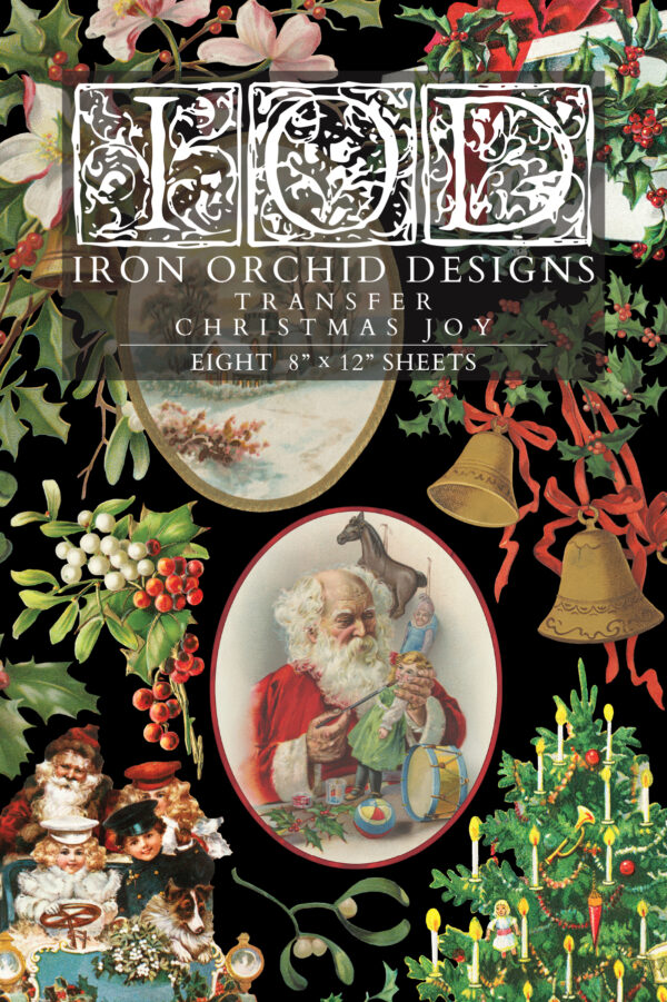 christmas joy | IOD transfer