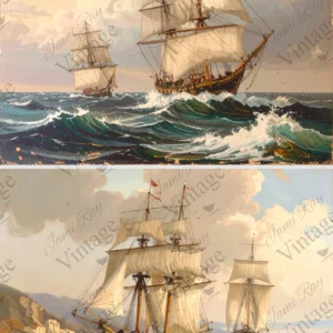 4 ships | jrv rice paper | medium size
