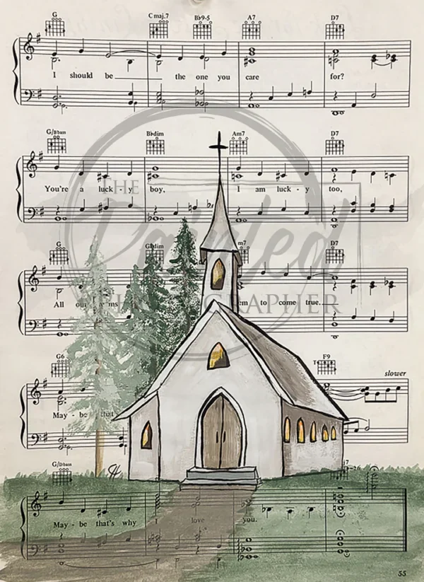 faithful foundations | connie lines & designs | rice paper | A4