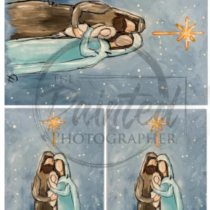 a child is born multiple | connie lines & designs | rice paper | A4