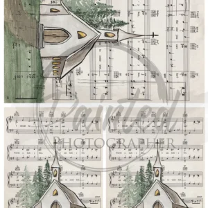 faithful foundations multiple | connie lines & designs | rice paper | A4
