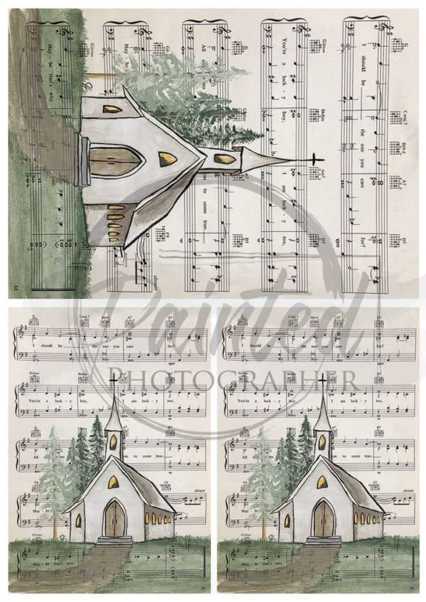 faithful foundations multiple | connie lines & designs | rice paper | A4
