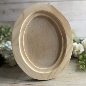 small | oval wood gallery blank | IOD