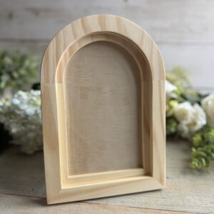 small | arched wood gallery blank | IOD