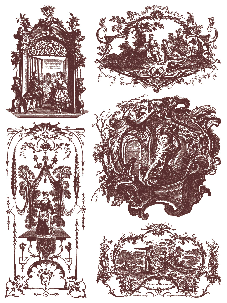 hameau de la reine | IOD paint inlay - Image 3