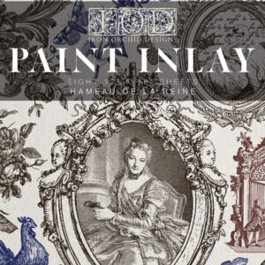 hameau de la reine | IOD paint inlay