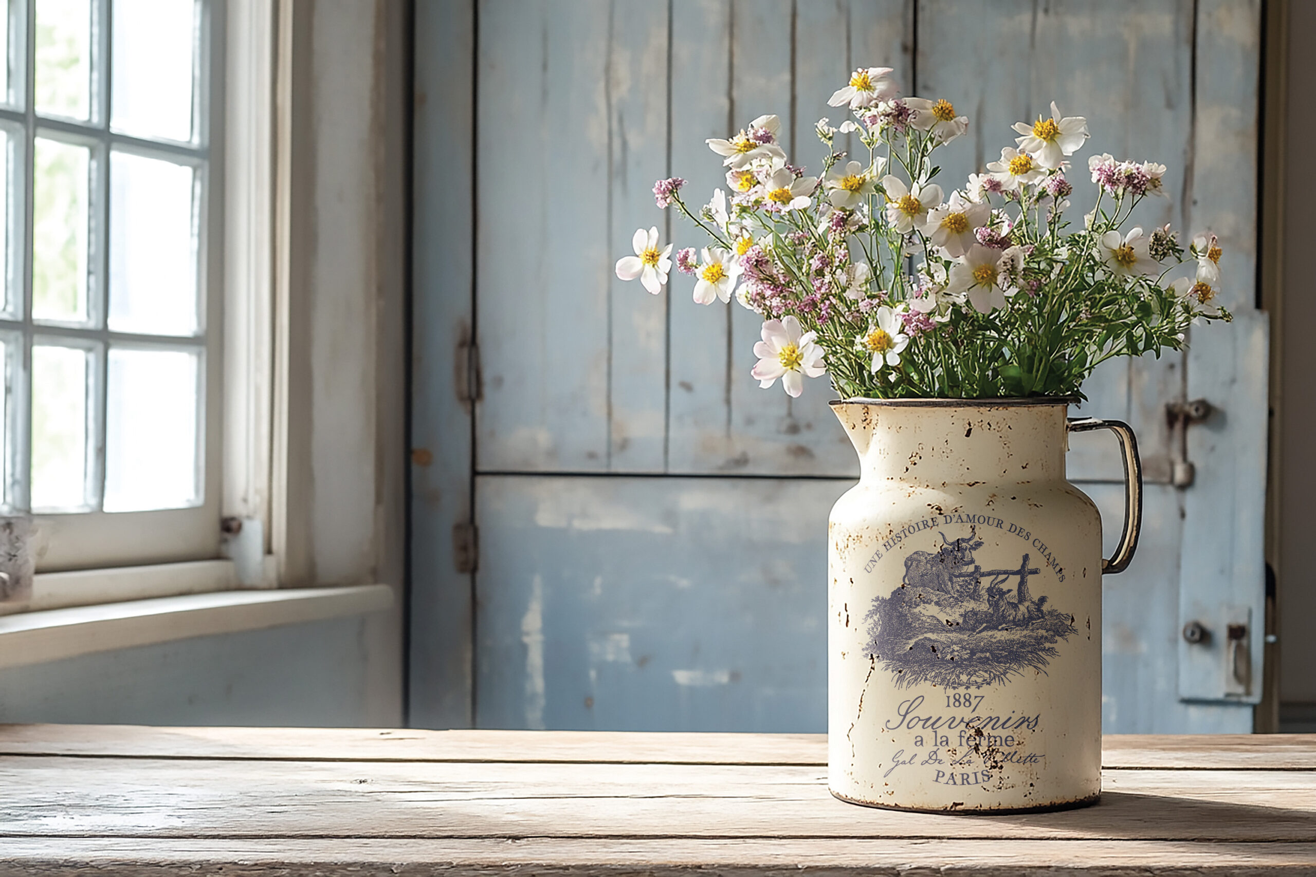 hameau de la reine | IOD paint inlay - Image 11