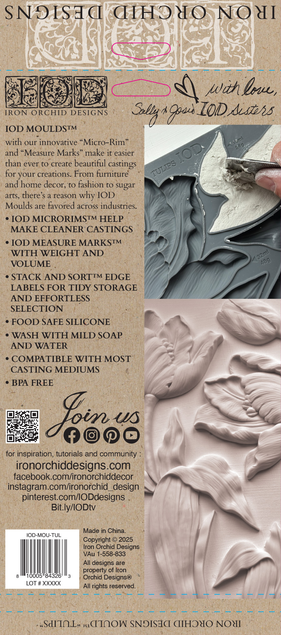 tulips | IOD mould - Image 2