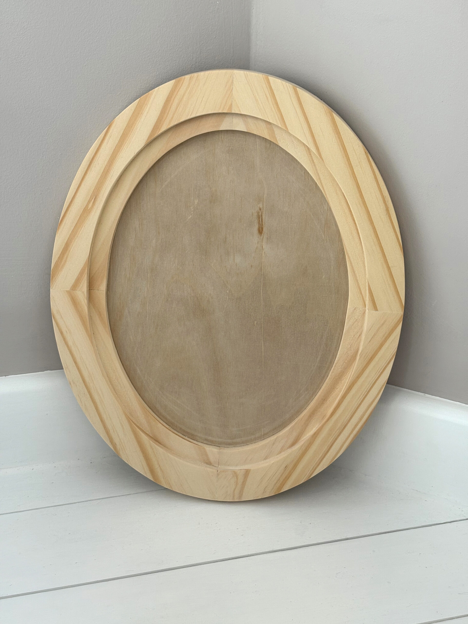 large | oval wood gallery blank | IOD