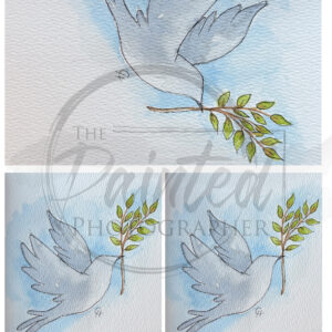 lifted by grace multiple | connie lines & designs | rice paper