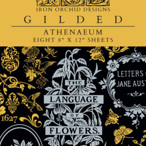athenaeum | IOD gilded transfer