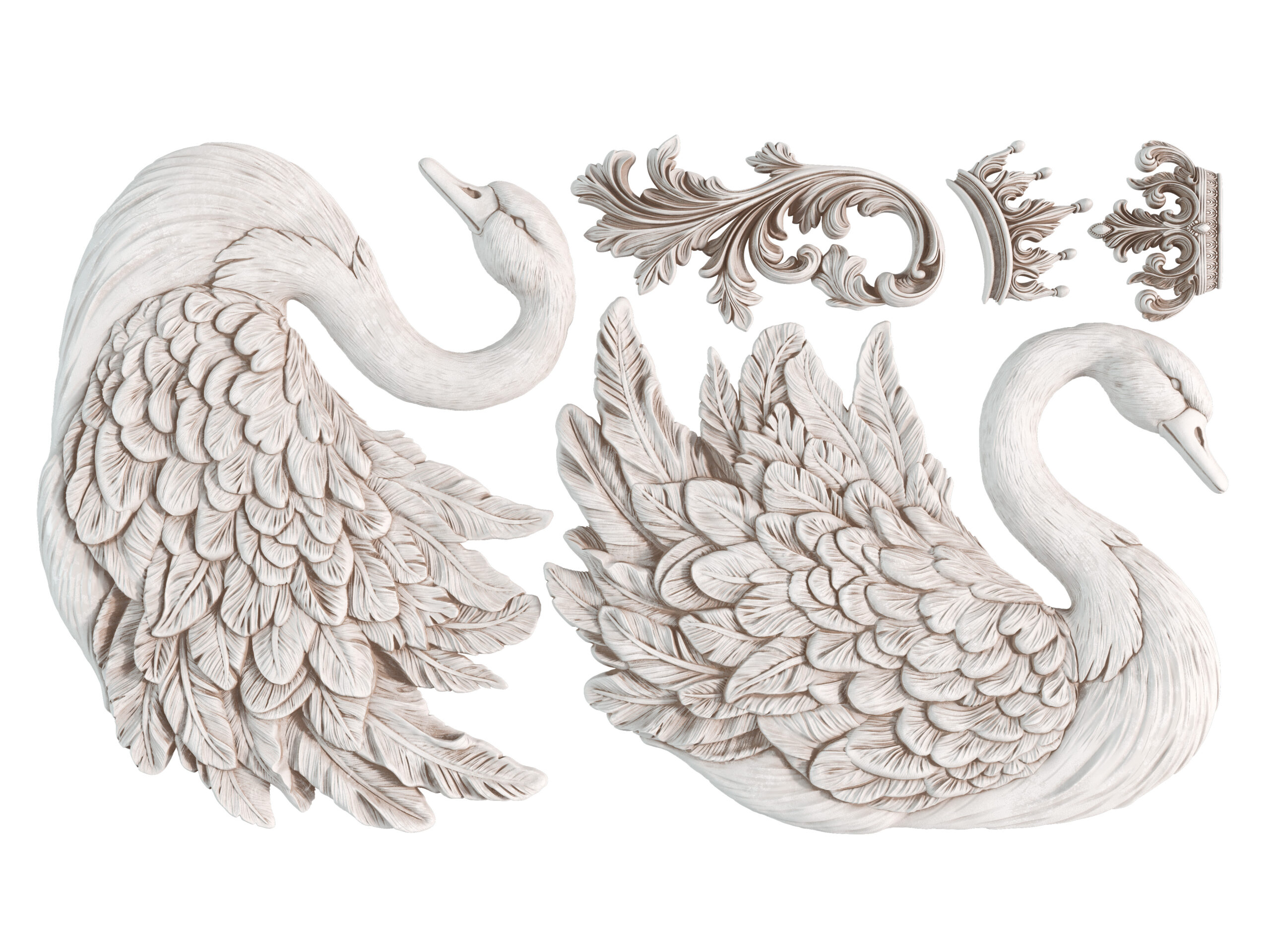 swans | IOD mould - Image 2