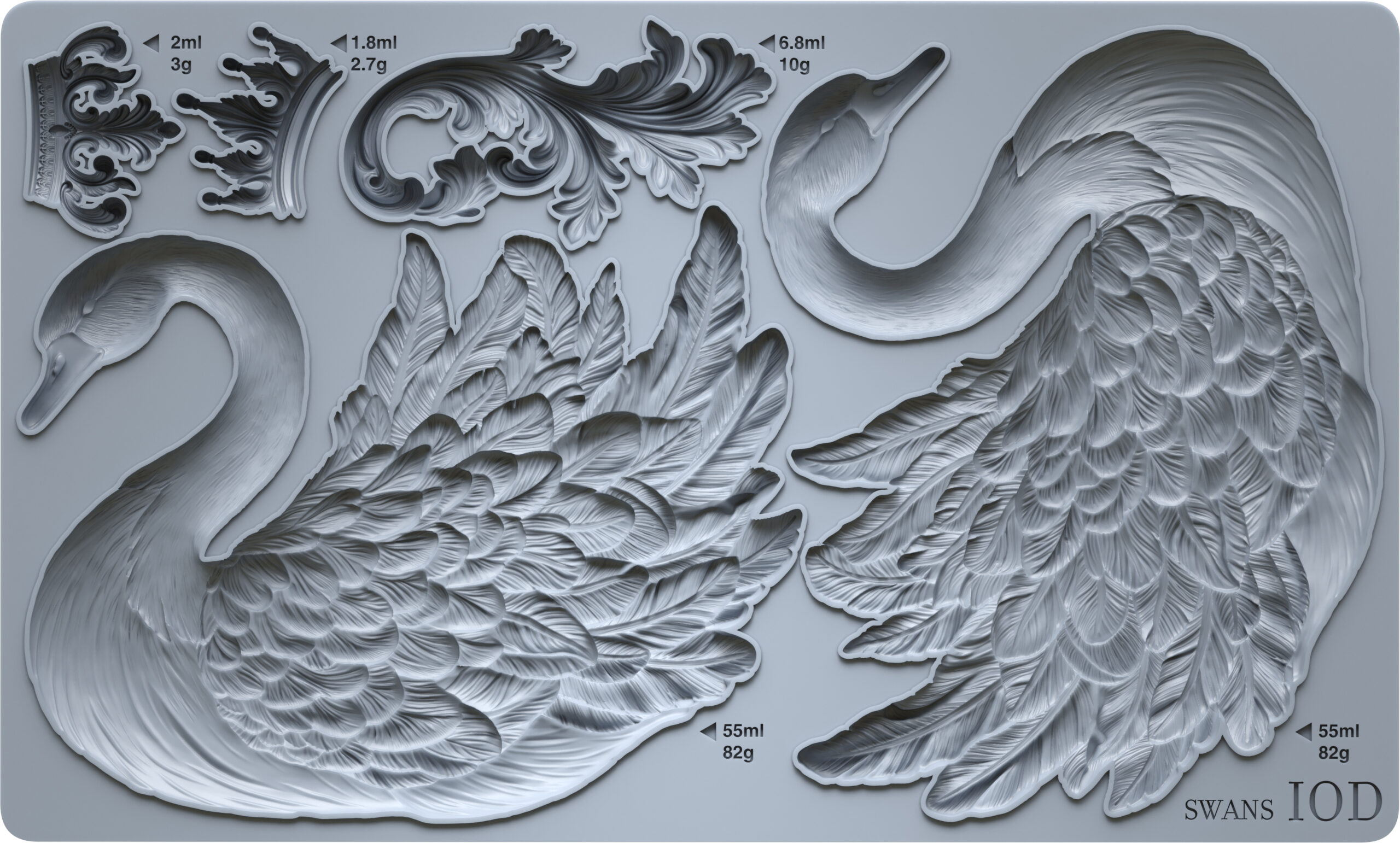 swans | IOD mould