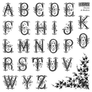 dessins de broderie | IOD stamp
