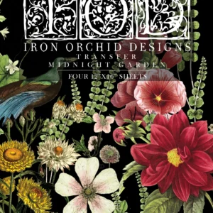midnight garden | IOD transfer