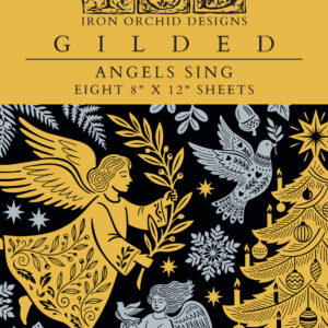 angels sing | IOD gilded transfer